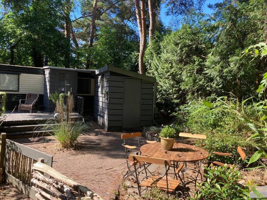 Sfeervol Chalet In Het Bos Nunspeet Exterior photo